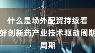 什么是场外配资持续看好创新药产业技术驱动周期