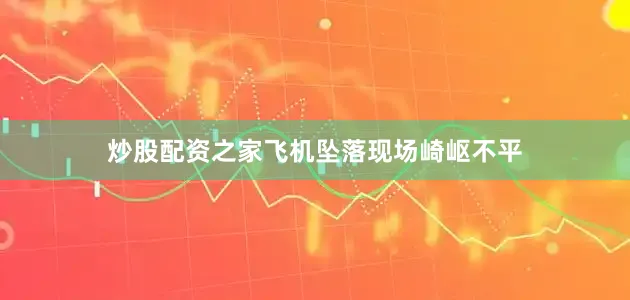 炒股配资之家飞机坠落现场崎岖不平